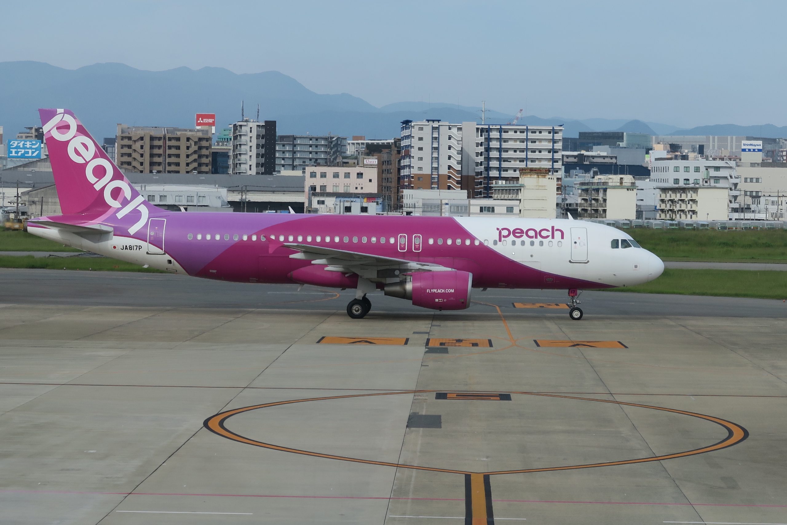 ピーチ 福岡→東京（成田）搭乗 – 就航初便フライト